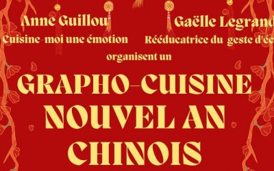 Atelier Grapho-Cuisine spécial Nouvel An Chinois.